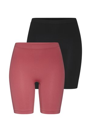 LANGER 2 PACK - Shapewear - rot/schwarz