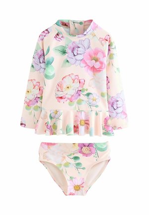 REGULAR FIT - SET - Plavky - pink floral print