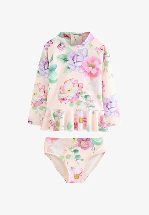 Next, REGULAR FIT - SET - Ujumistrikoo - pink floral print