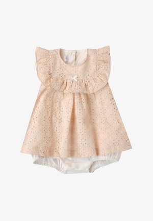 Minibanda STRAW SET - Robe de jour - beige