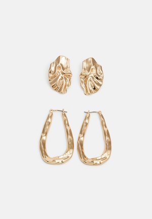 2 PACK - Orecchini - gold-coloured