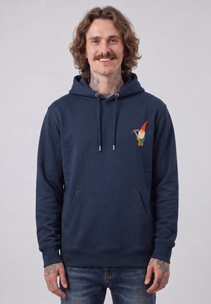 watapparel, GARTENZWERG UNISEX - Kapuzenpullover - french navy
