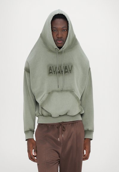 AVAVAV CUT HOODIE UNISEX - Sweatshirt - green