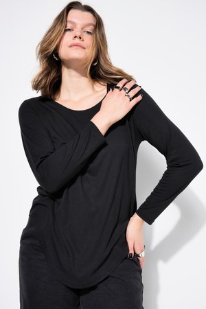 Studio Untold T-shirt à manches longues - black