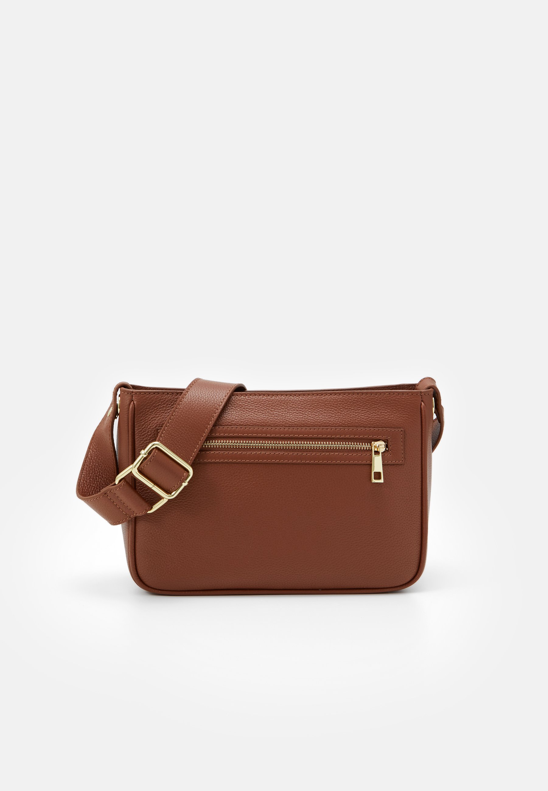 Zign LEATHER Axelremsväska cognac Zalando.se Zign LEATHER Axelremsväska cognac Zalando.se