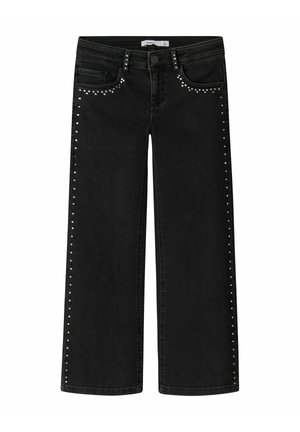 STRASS - Jeans baggy - black