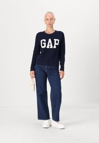 GAP Petite LOGO - Pullover - navy uniform