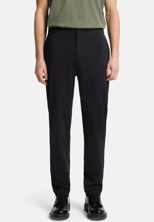 STRAIGHT FIT HYBRID - Chino - black