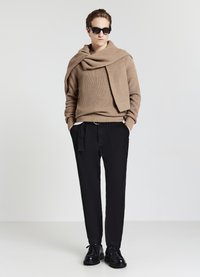Calliope Strickpullover - tabacco melange
