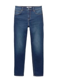 Džínsy s rovným strihom - dark blue denim