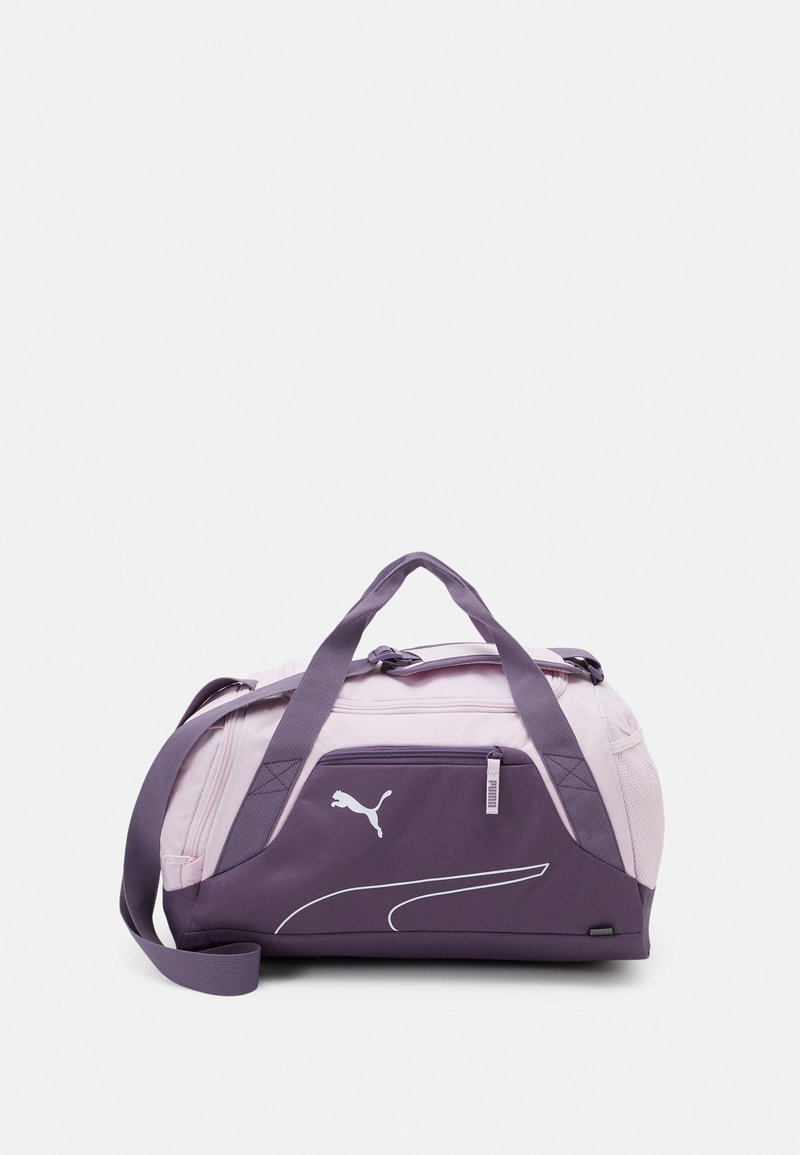 Puma FUNDAMENTALS BAG UNISEX Sports bag purple charcoal/pearl pink/pink Zalando.ie