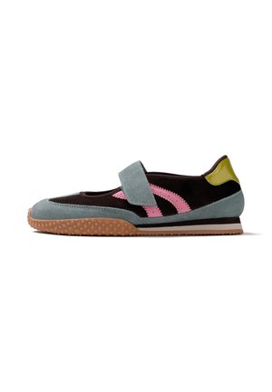 Gioseppo, GIOSEPPO BROWN SPORTY BALLET FLATS 80213 - Bailarinas con hebilla - marron