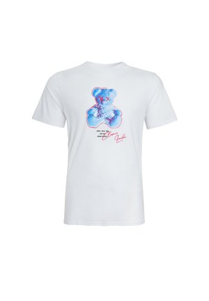 CLOSURE London TAPE TEDDY TEE - T-shirt print - white