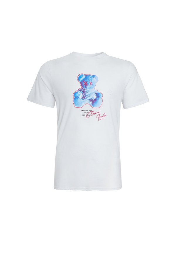 TAPE TEDDY TEE - Print T-shirt3