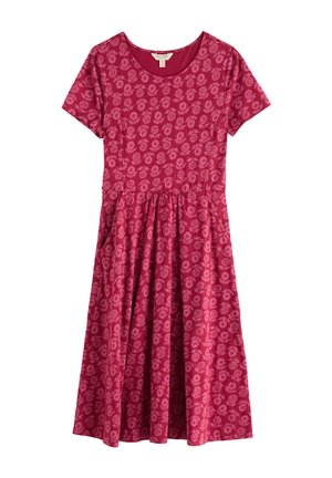 Seasalt Cornwall, SEASALT CORNWALL S/S APRIL DRESS - Φόρεμα από ζέρσεϊ - red - marigold sketch red cabin
