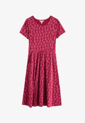 Seasalt Cornwall, SEASALT CORNWALL S/S APRIL DRESS - Φόρεμα από ζέρσεϊ - red - marigold sketch red cabin