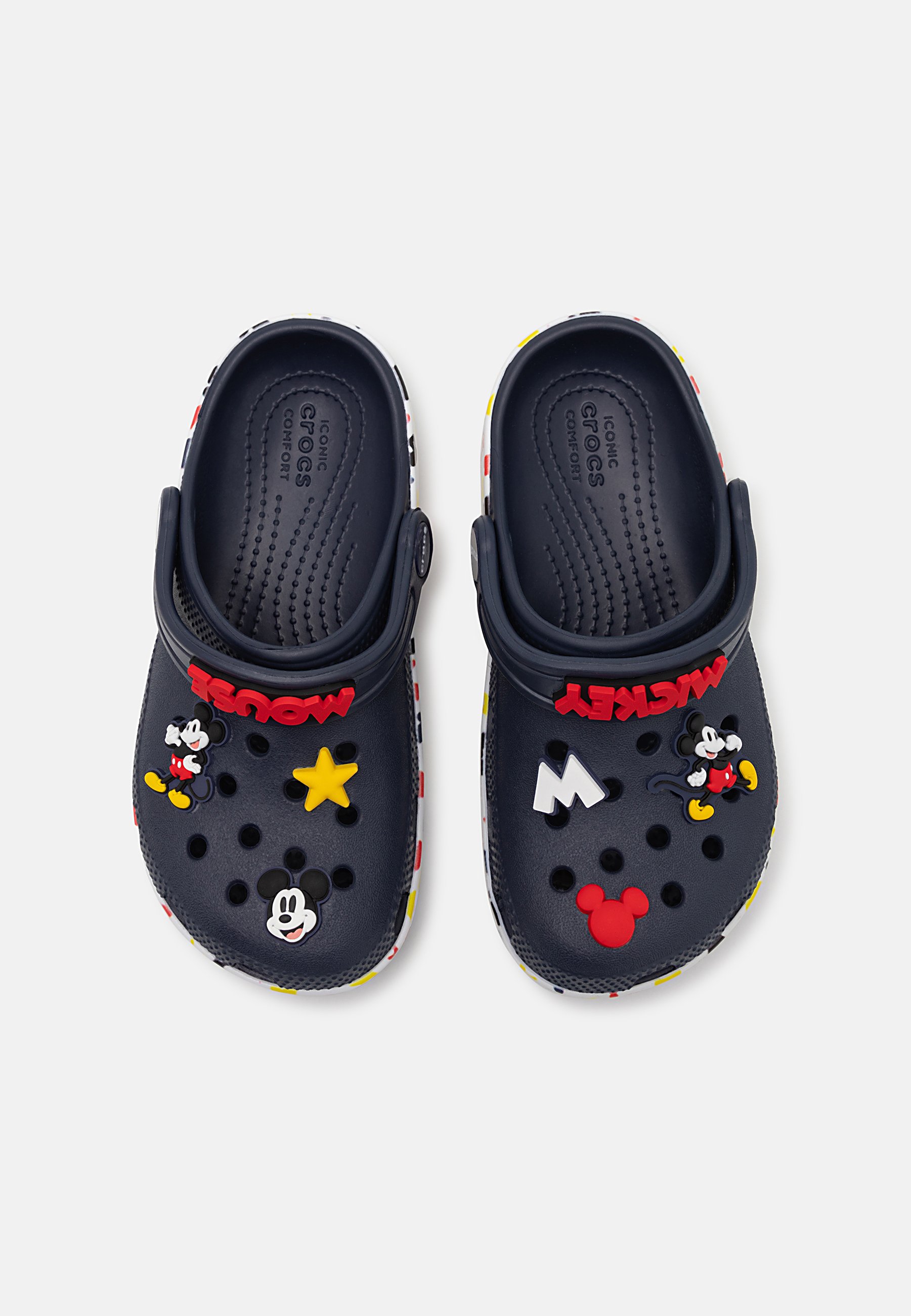 Crocs MICKEY FRIENDS UNISEX - Slippers - multi-coloured/dark blue - Zalando