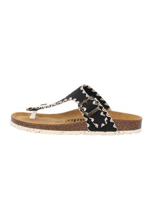 T-bar sandals - schwarz