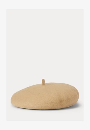 Lauren Ralph Lauren, WOOL BERET - Шапка - classic camel