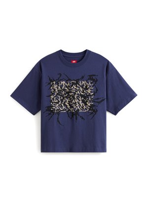 SKATE BLURRED CAMO  - T-Shirt print - black
