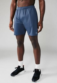 Next - TEXTURED ACTIVE  REGULAR FIT - Shorts - blue Imagen en miniatura 1