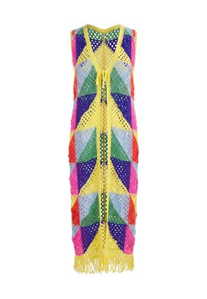 IZIA IZIA VEST - Smanicato - yellow multicolor