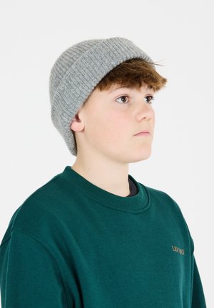 Bonnet - light grey melange