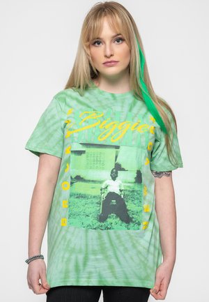 Paradiso Clothing BIGGIE SMALLS 90'S NEW YORK CITY DYE - Print T-shirt - green