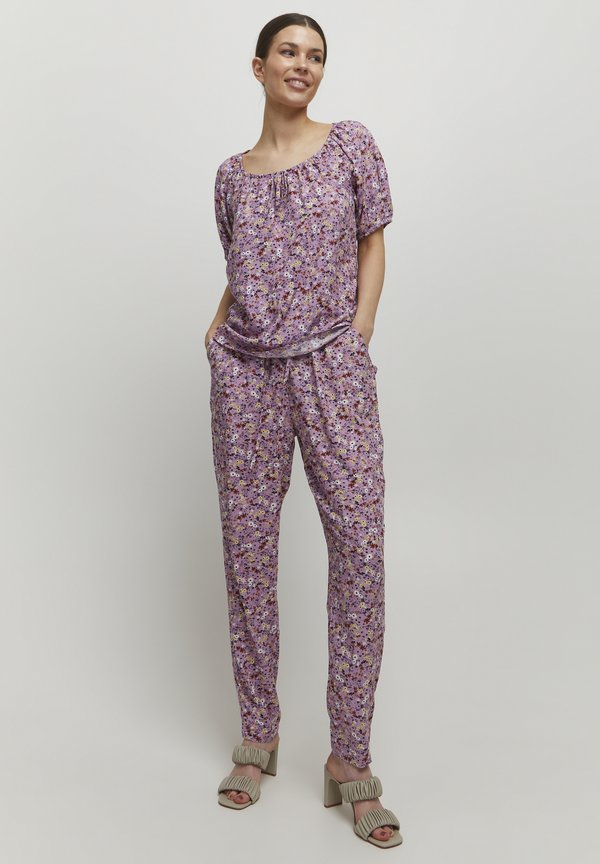 BYMmjoella - Trousers - ash rose mix4