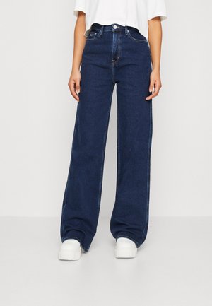 CLAIRE HIGH RISE WIDE - Relaxed fit jeans - denim dark