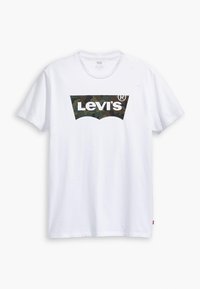 HOUSEMARK GRAPHIC TEE - Nyomott mintás póló - filll white