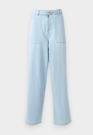 PHILIPPA WASHED - Wide Leg - bleach blue