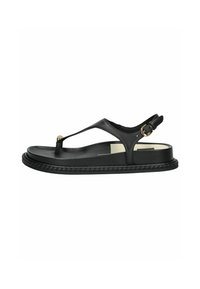 Sandaler m/ tåsplit - black