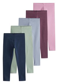 5PACK-Tajice-hlače-navybluepinksagegreendenimblue