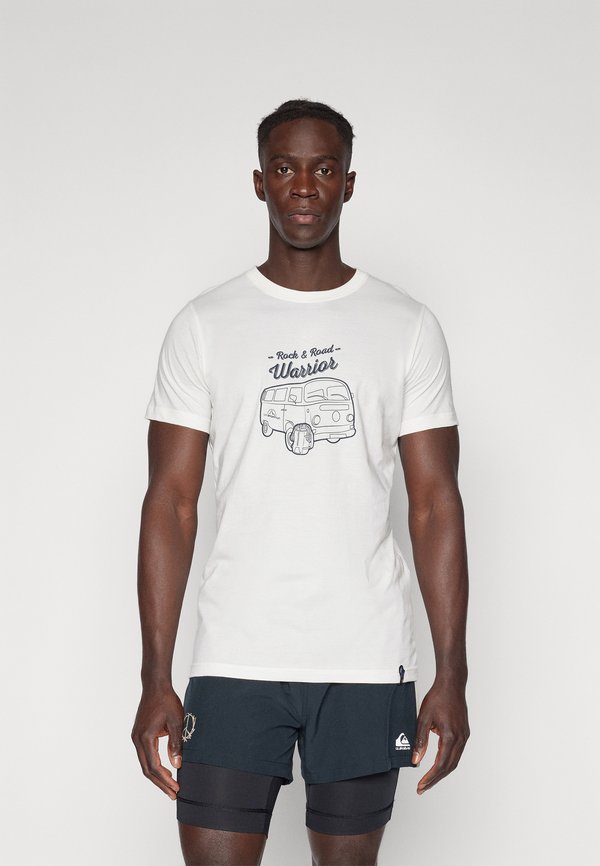 VAN - Print T-shirt - chalk