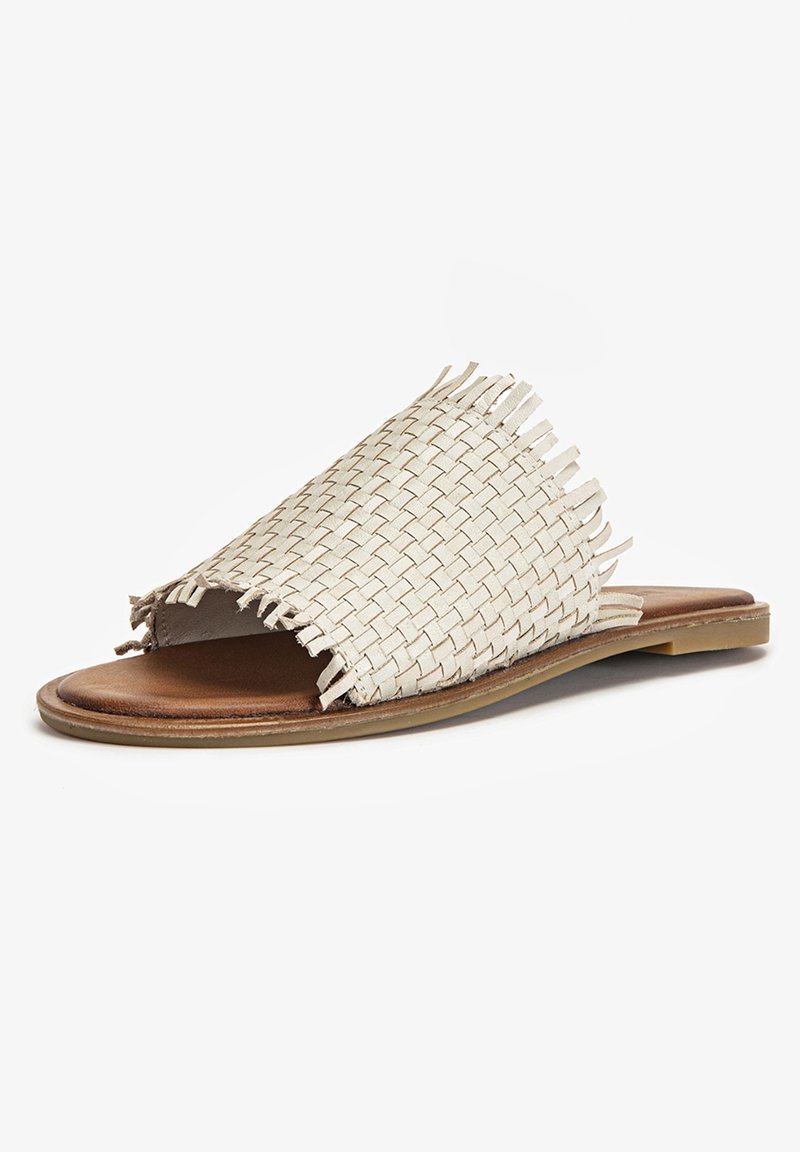 Damen Sneaker | Inuovo INUOVO Pantolette flach beige - YG42179 Damen Sneaker | Inuovo INUOVO Pantolette flach beige - YG42179