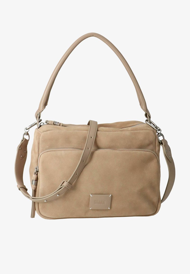 FREDsBRUDER LUCIN BOX - Umhängetasche - sandy beige
