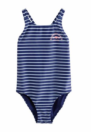 Next, REGULAR FIT - DOUBLE STRAP SWIMSUIT - Badedragt - navy stripe