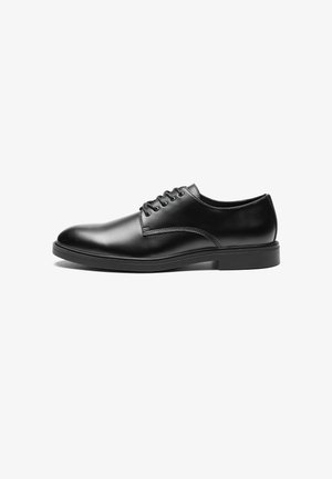 Smart lace-ups - black