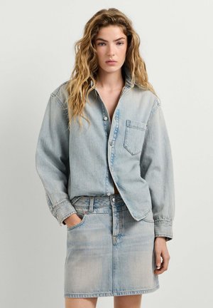 Pepe Jeans, GROVE OVERSHIRT - Denim jacket - tinted light