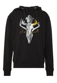 Just Cavalli Jersey con capucha - black