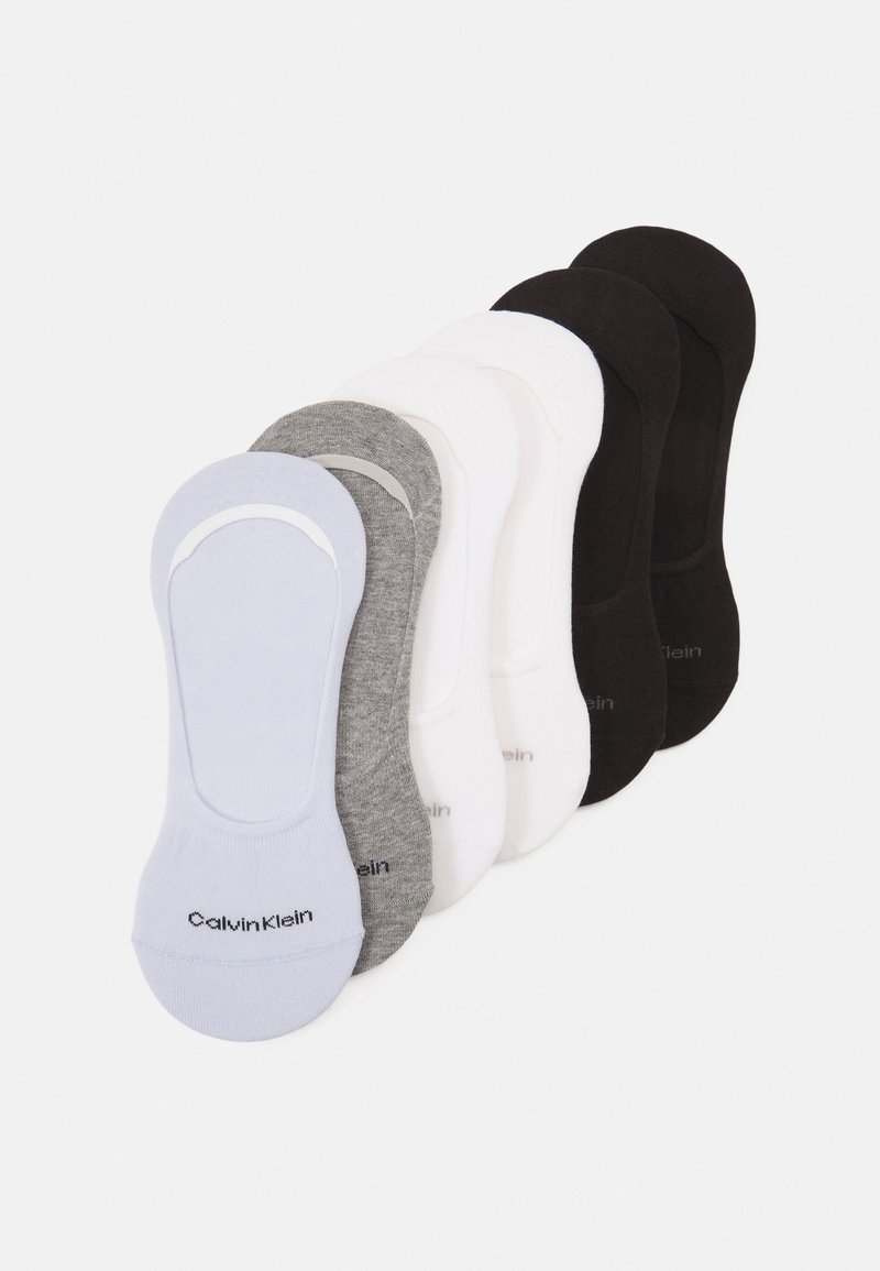 Calvin Klein Underwear FOOTIE MID CUT 3 PACK Trainer socks light