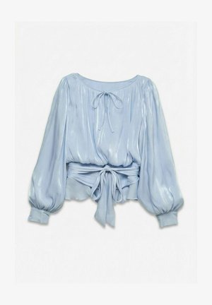 Vero Moda, BLOUSE VMELISA TOP - Blouse - cashmere blue