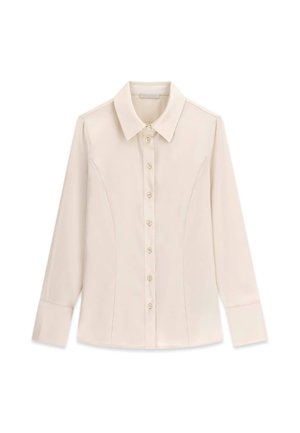 Guess, SLIM HEMD - Overhemdblouse - creme
