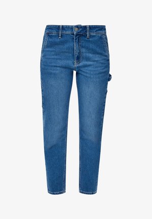 s.Oliver ABKLE FRANCIS MID RISE BOYFRIEND - Jeans slim fit - blau