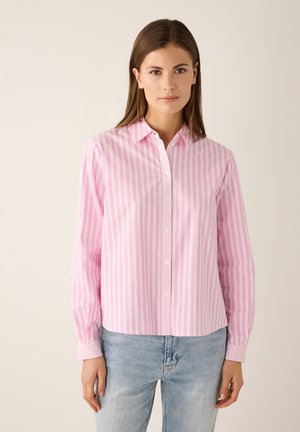 KASTIGE LANGARM GESTREIFT - Overhemdblouse - pink/white