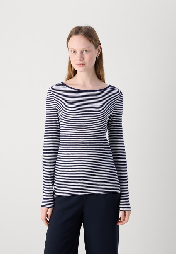 LONG SLEEVE  ROUND NECK STRIPED - Long sleeved top4