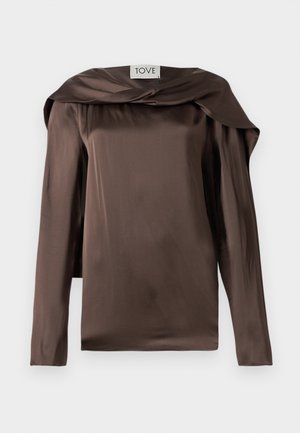CARIS - Blouse - chocolate