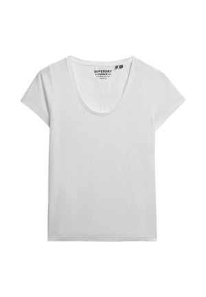 Superdry & Co, SUPERDRY STUDIOS SCOOP NECK T-SHIRT.. - T-shirt basic - optic