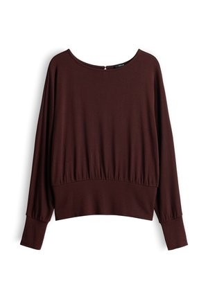 OPUS, OPUS LANGARMSHIRT SONNU - Longsleeve - cherry jam